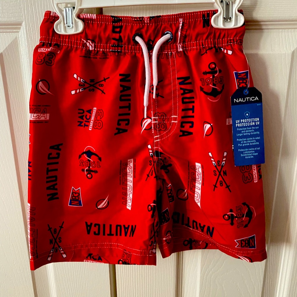 Nautica boy swimming truck size 6